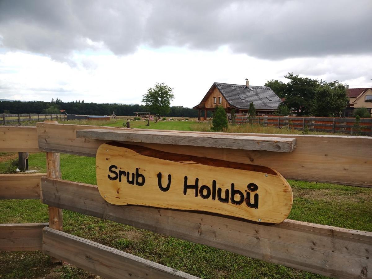 Vila srub U Holubů Malsice Exteriér fotografie