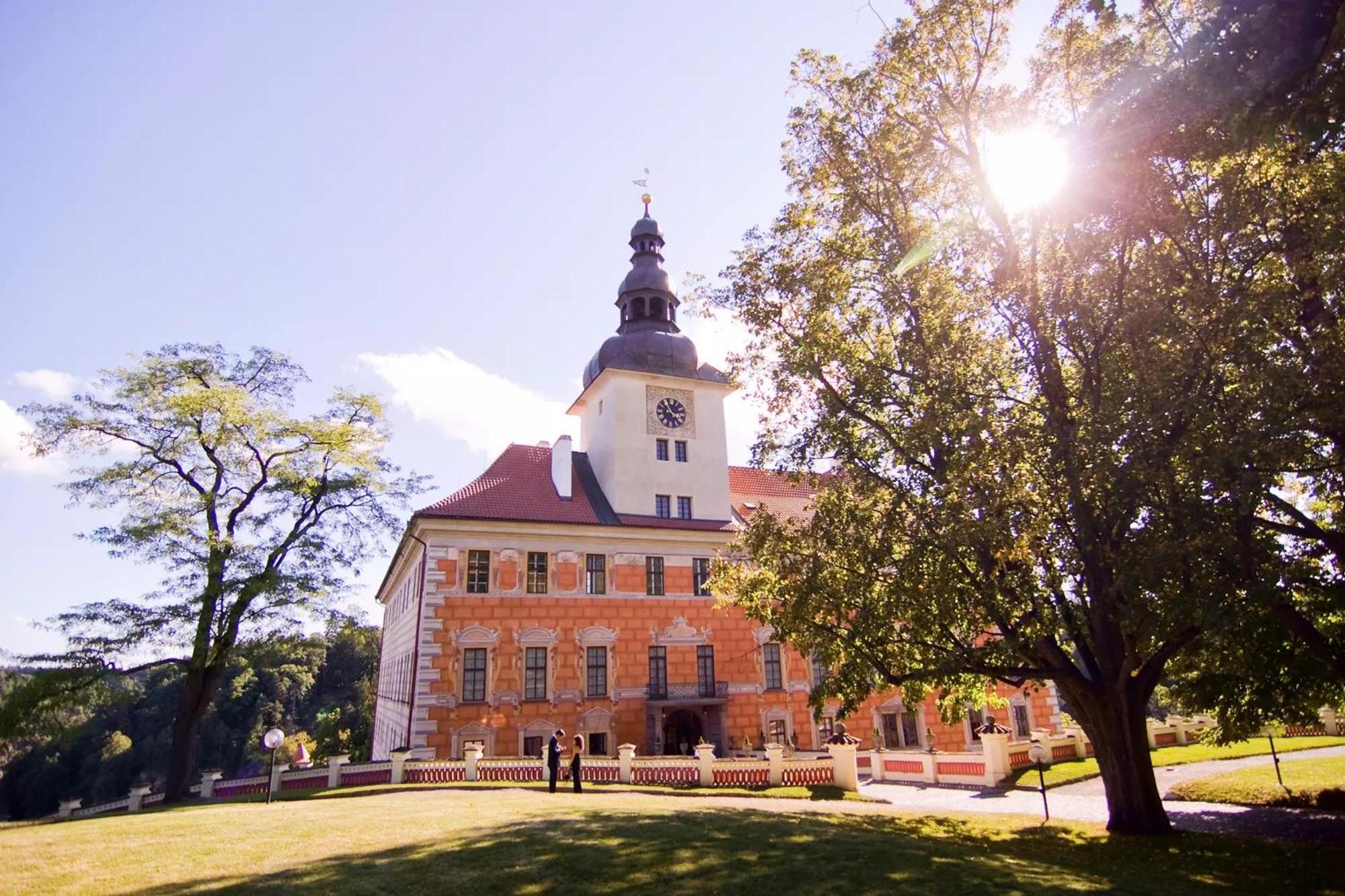 Vila srub U Holubů Malsice Exteriér fotografie