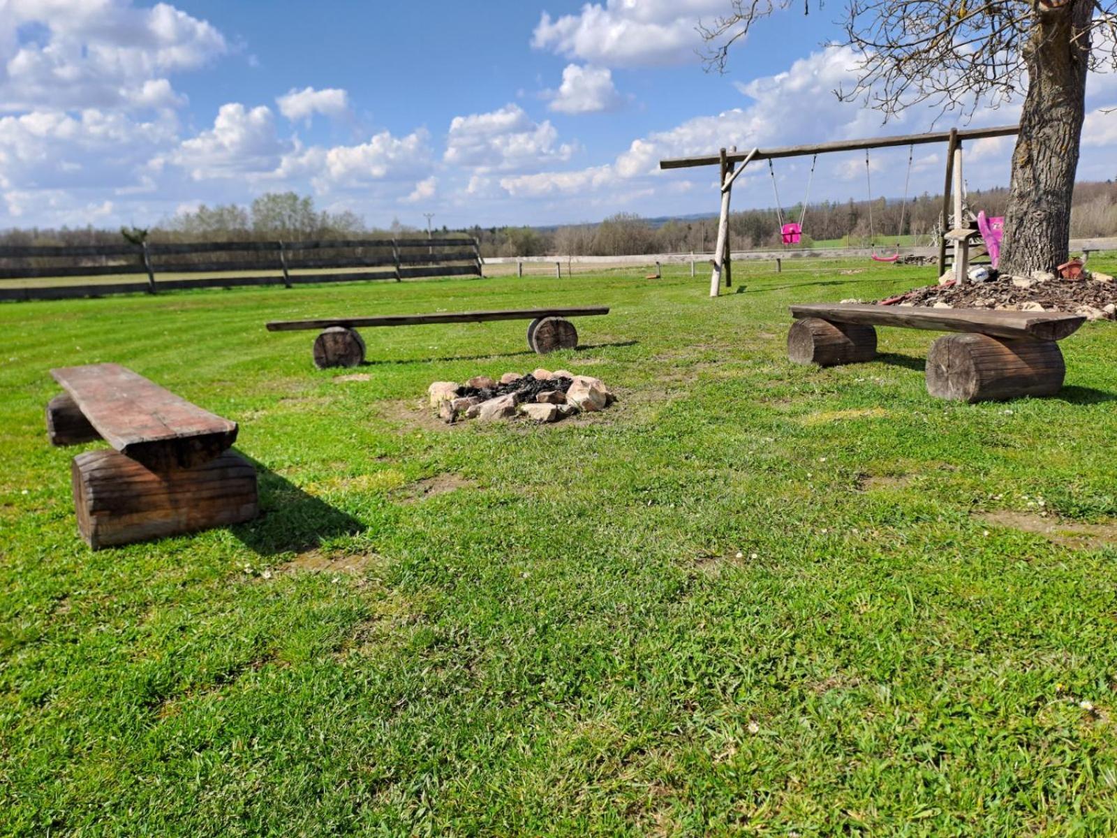 Vila srub U Holubů Malsice Exteriér fotografie