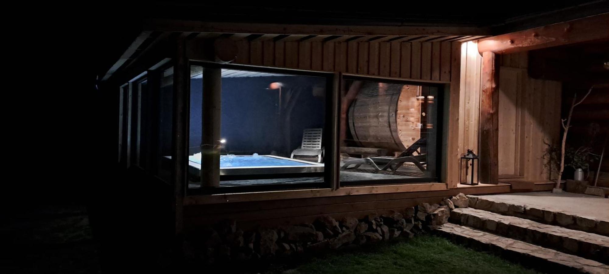 Vila srub U Holubů Malsice Exteriér fotografie